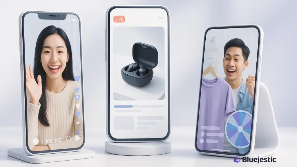 global trends in live social shopping